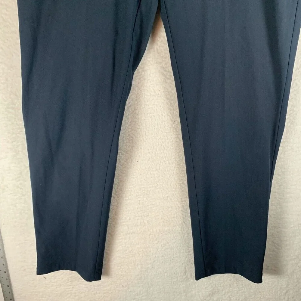 VRST Commuter 2-Way Pants Men's 34 Navy Blue Polyester Stretch Athletic Fit 9782